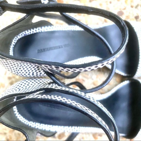 Alexander Wang Emma Lizard-Embossed Pumps 37 7 7.5 - Picture 5 of 10
